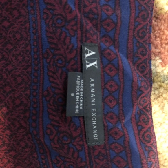 Armani Exchange Silk T-shirt Dress - Picture 3 of 3